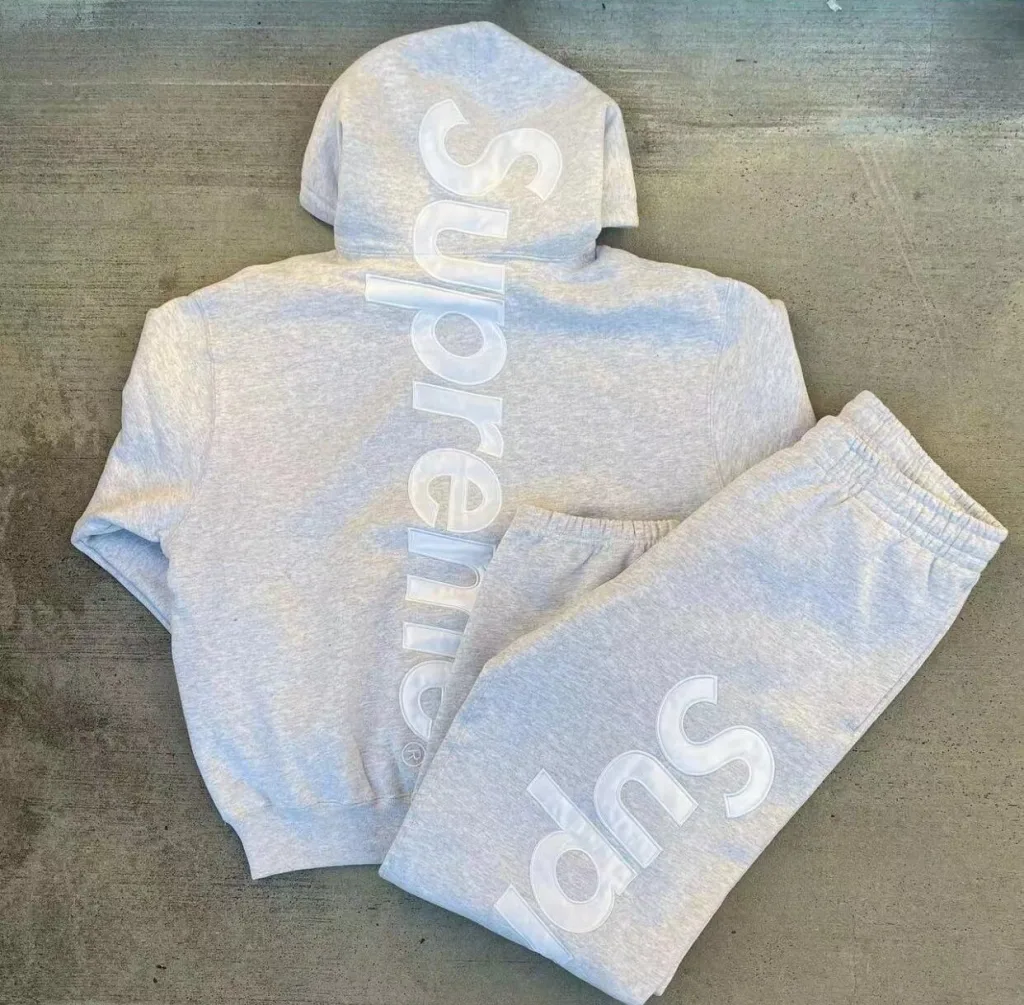 Supreme FW23 SATIN HOODIE LOGO S M L XL