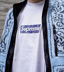 Supreme 19FW Bandana Box Logo Tee Bogo S M L XL