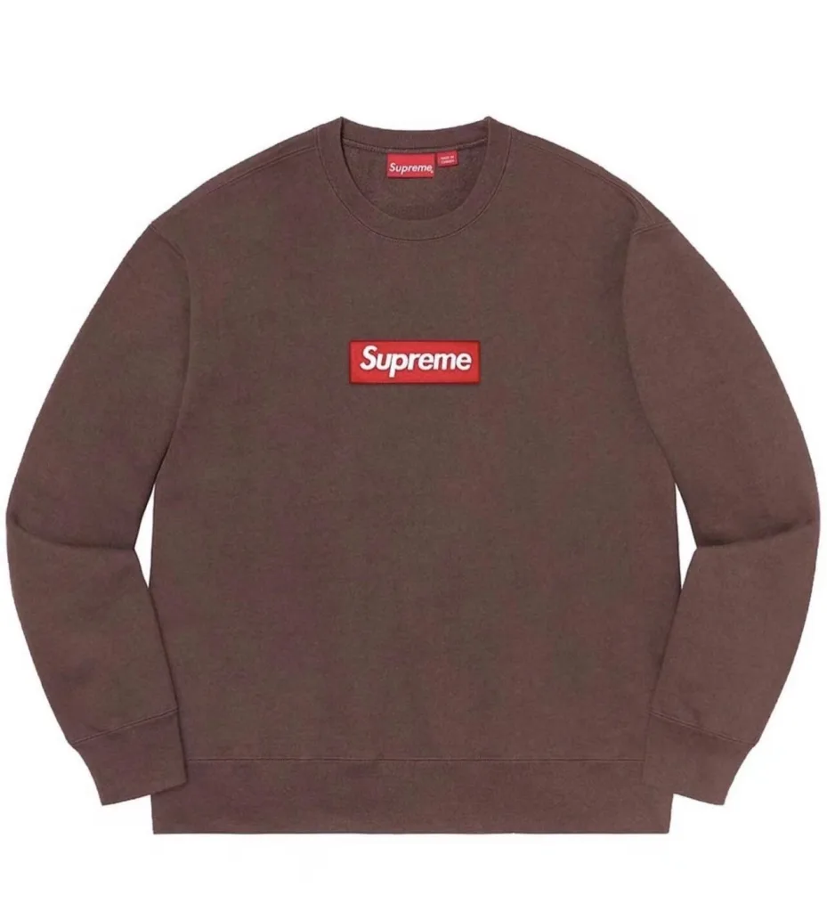 S019#11588168 Supreme 22FW Box Logo Crewneck