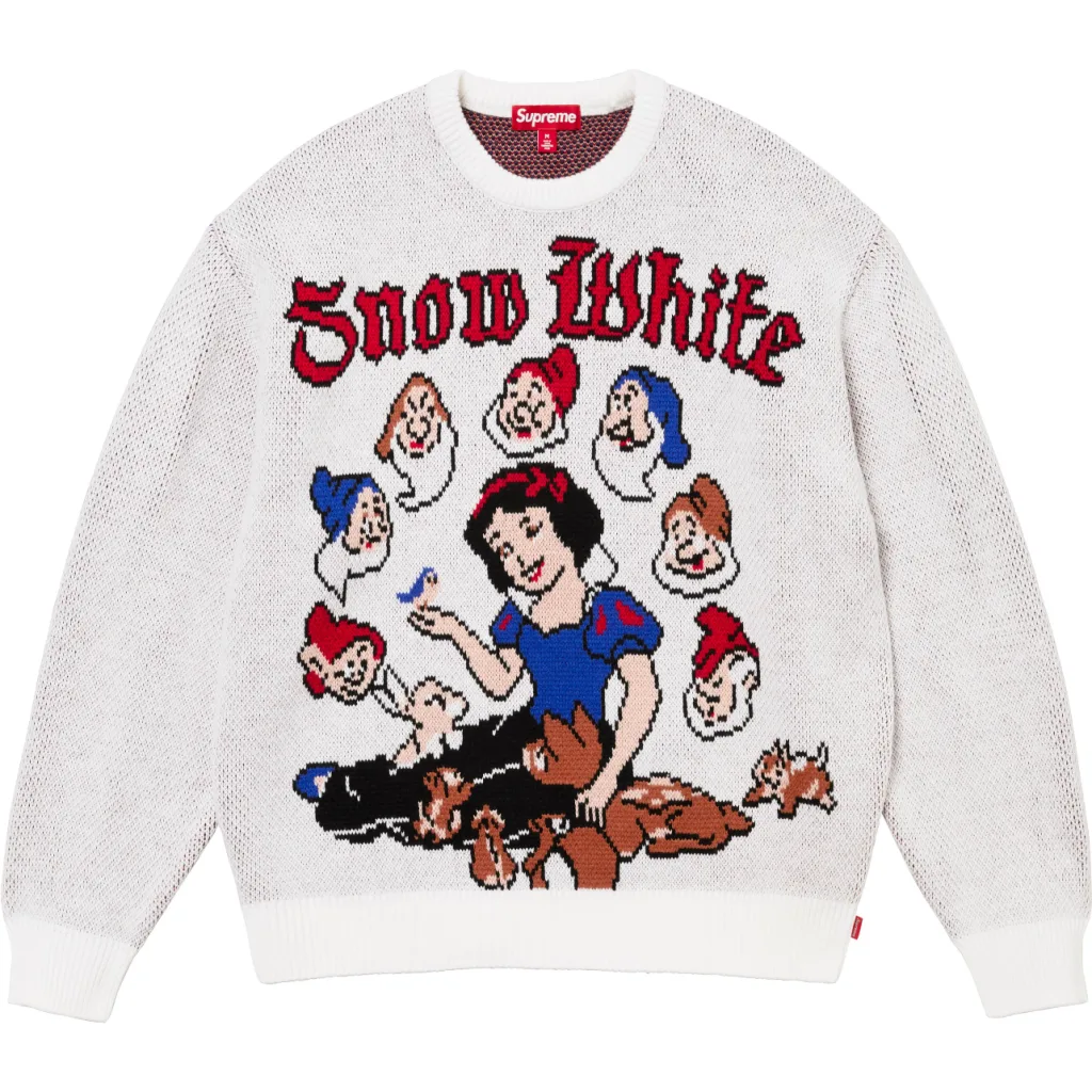 Supreme 24FW Snow White S M L XL