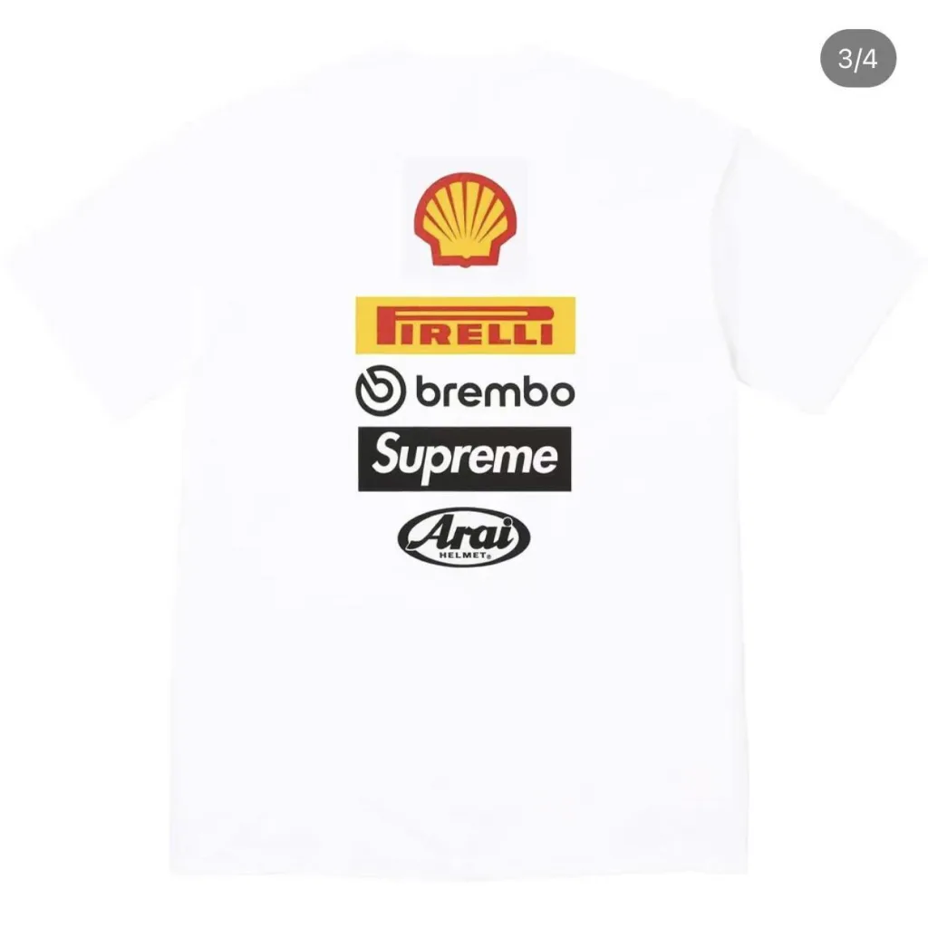 SUPREME DUCATI SS24 LOGO TEE S M L XL