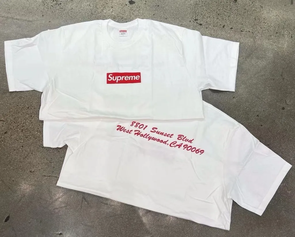Supreme 23SS LA Bogo Box Logo S M L XL