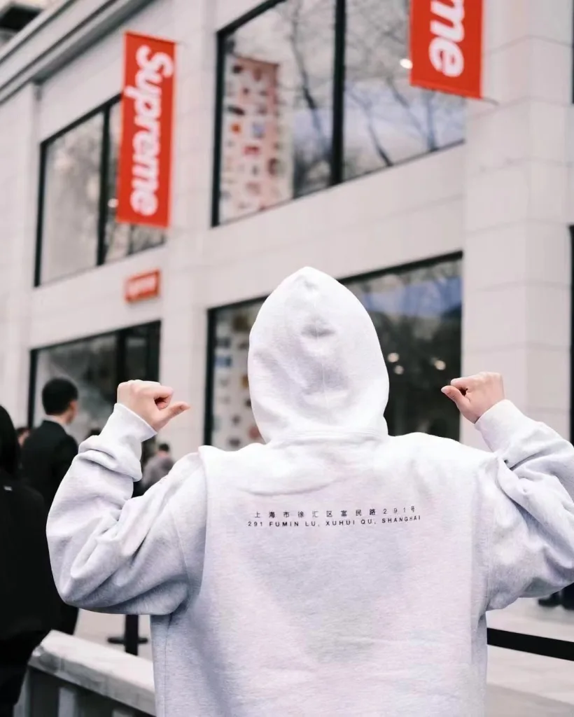 SUPREME SHANGHAI BOX LOGO HOODED SWEAT S M L XL