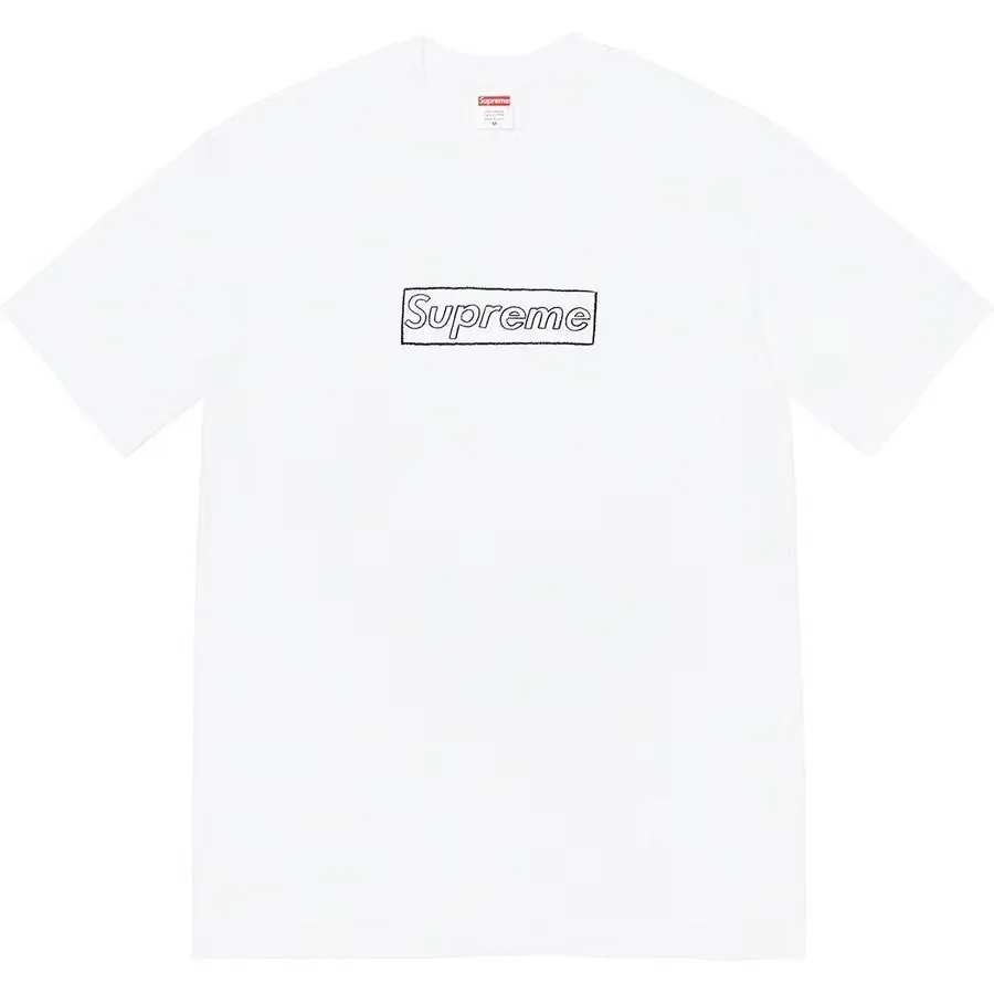Supreme 21SS KAWS Chalk Logo Tee bogo S M L XL