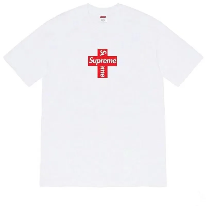 SUPREME CROSS BOX LOGO S M L XL