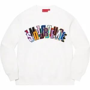 S017#155019570 SS21 Supreme Stacked Crewneck