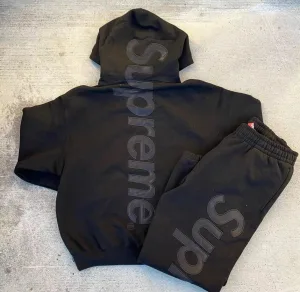 Supreme FW23 SATIN HOODIE LOGO S M L XL