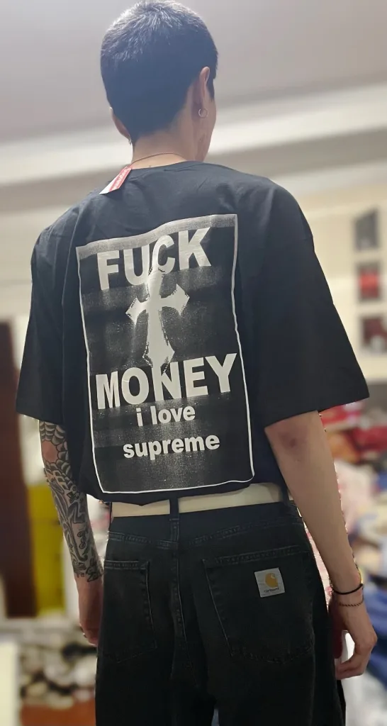 SUPREME FW24 MONEY TEE S M L XL