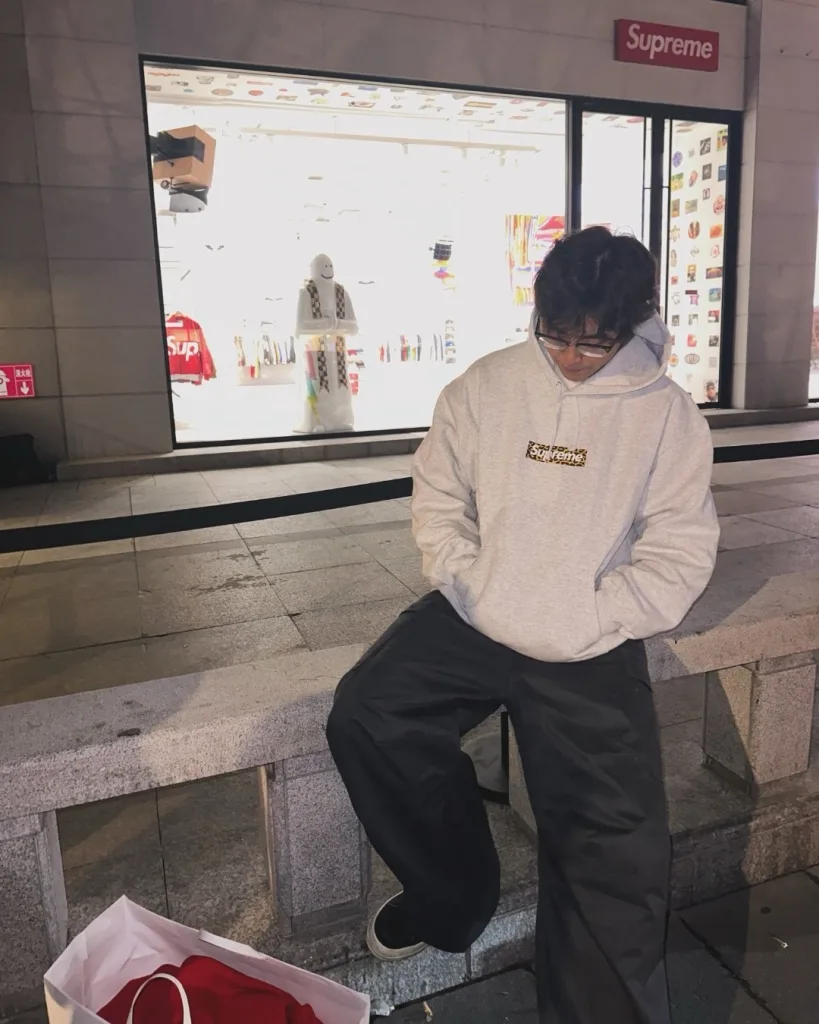 SUPREME SHANGHAI BOX LOGO HOODED SWEAT S M L XL