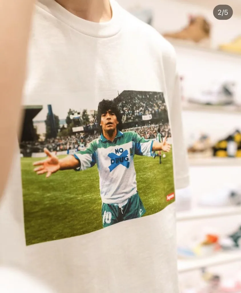 SUPREME FW24 Maradona tee S M L XL