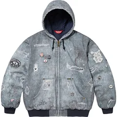 SUPREME 24FW HJR HOODED WORK JACKET S M L XL