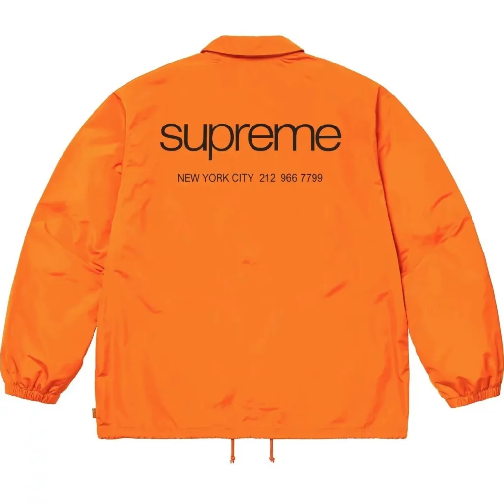 Supreme 23FW NYC COACHES JACKET S M L XL