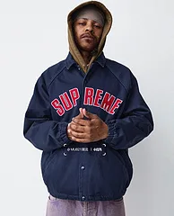 SUPREME SS24 CRACKED COACHES JACKET S M L XL
