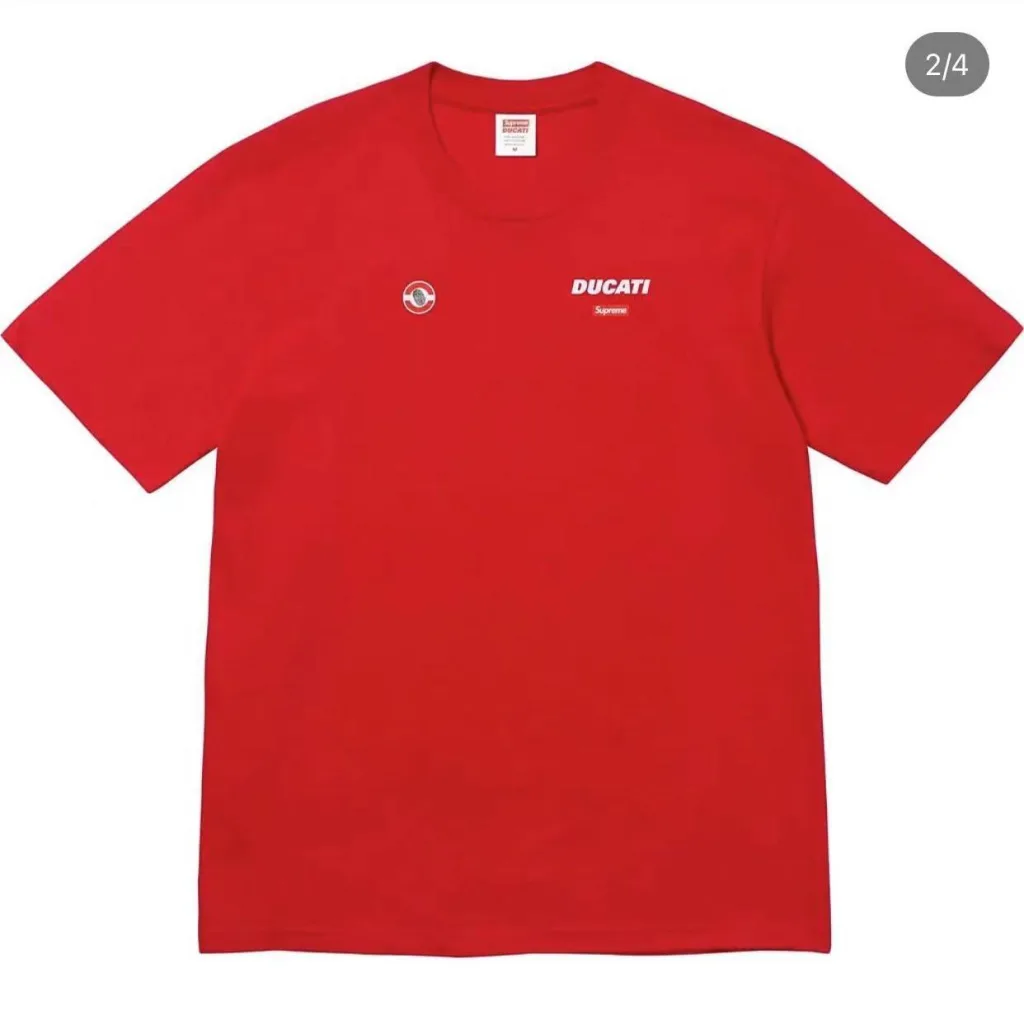 SUPREME DUCATI SS24 LOGO TEE S M L XL