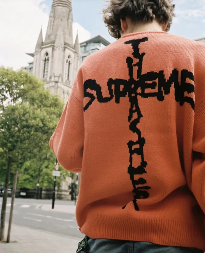 SUPREME THARSHER logo S M L XL