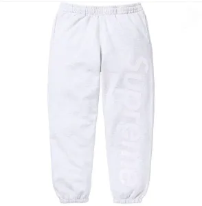 Supreme 23 SATIN APPLIQUÉ SWEATPANT LOGO S M L XL