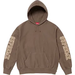 Supreme 24FW Collegiate Sleeve Hooded S M L XL