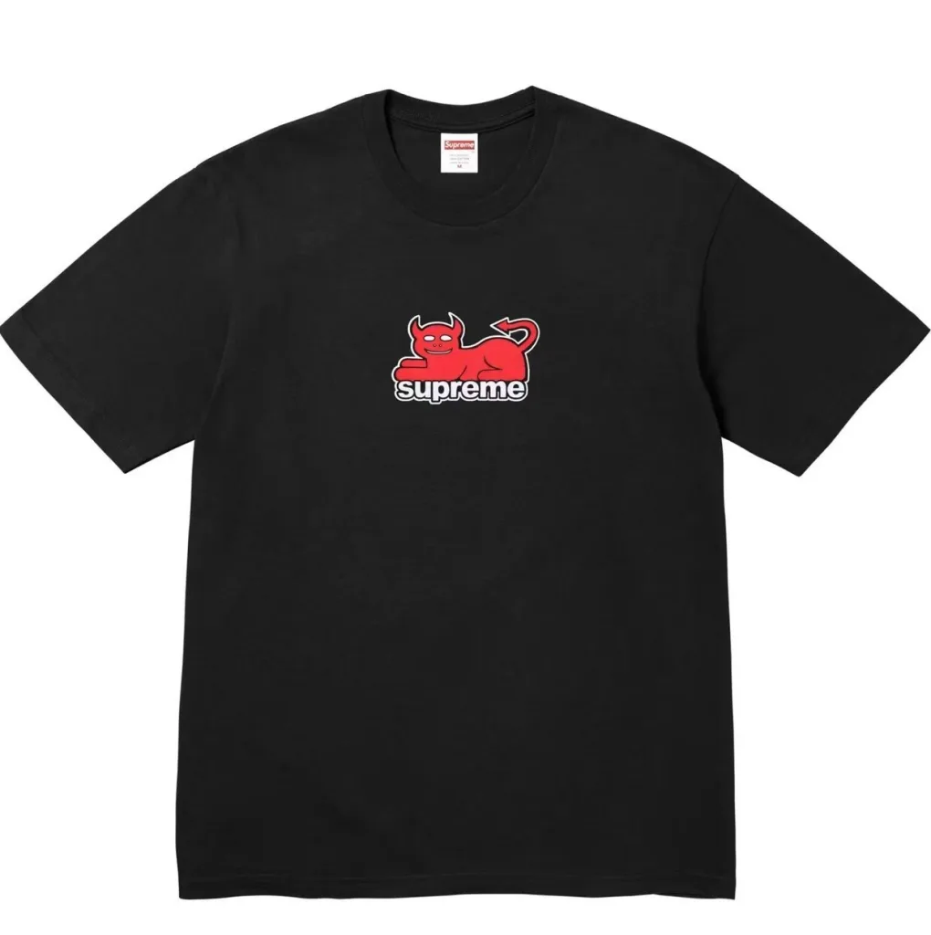 Supreme 24SS TOY MACHINE DEVIL CAT TEE S M L XL