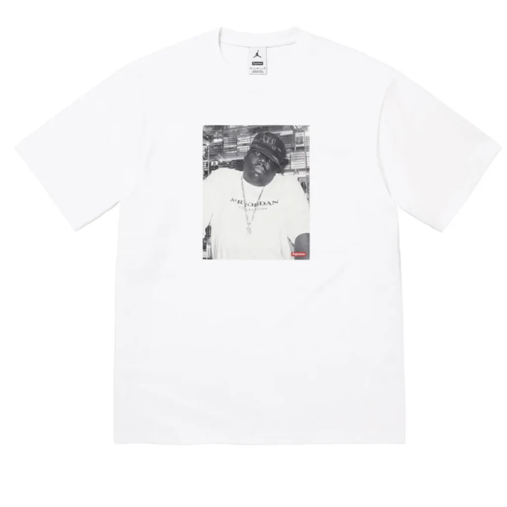 SUPREME JORDAN BIGGIE TOP TEE S M L XL