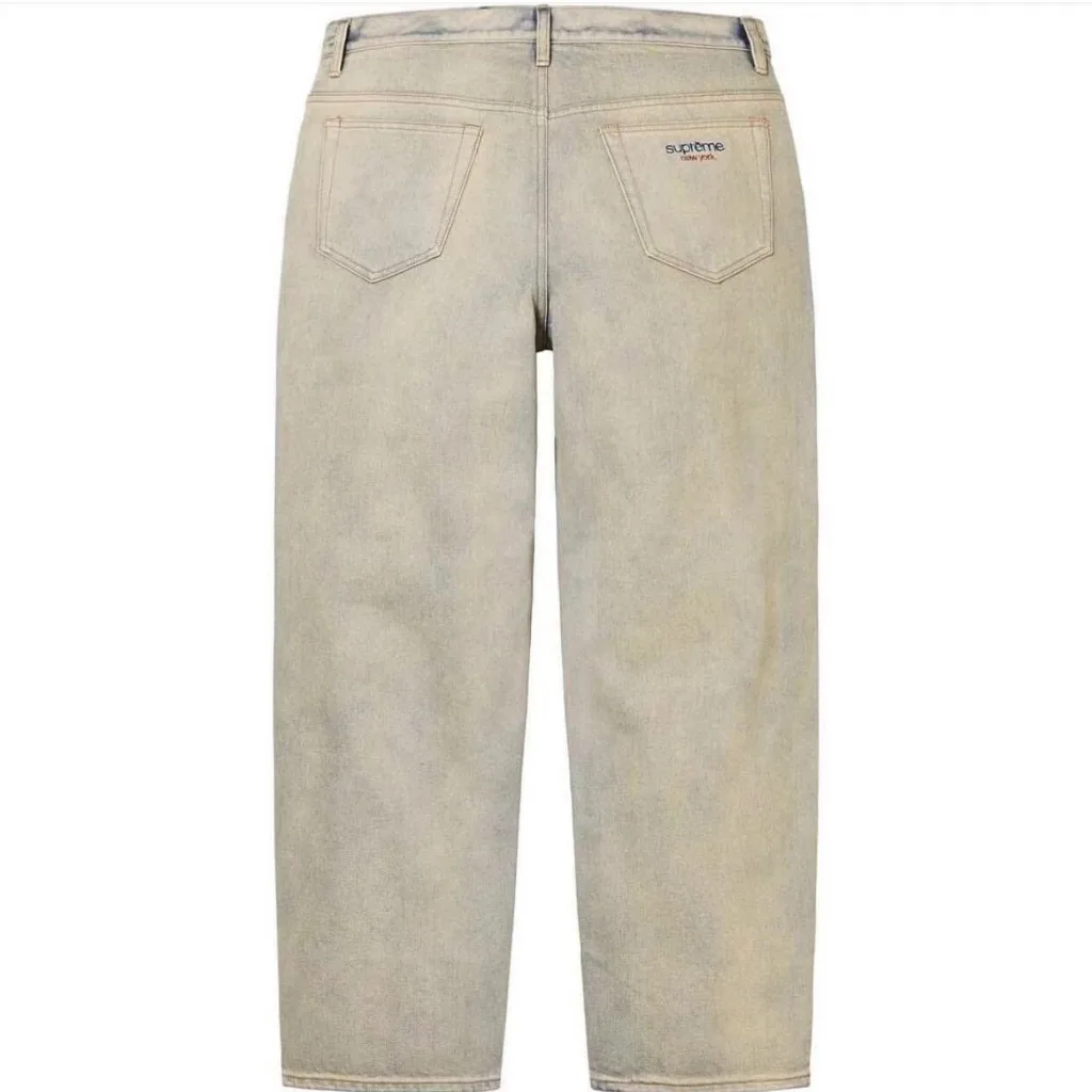 SUPREME BAGGY JEAN 30 32 34 36 38