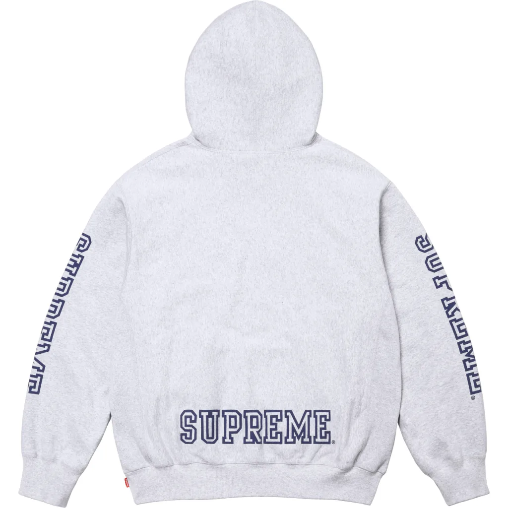 Supreme 24FW Collegiate Sleeve Hooded S M L XL