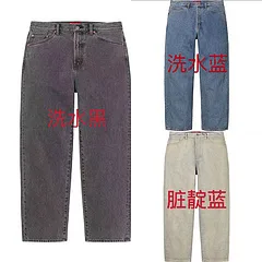 SUPREME BAGGY JEAN 30 32 34 36 38