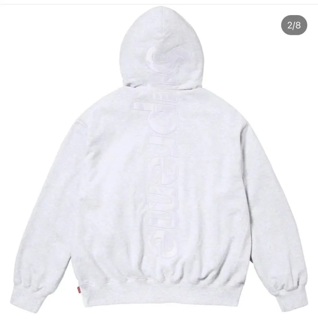 Supreme FW23 SATIN HOODIE LOGO S M L XL