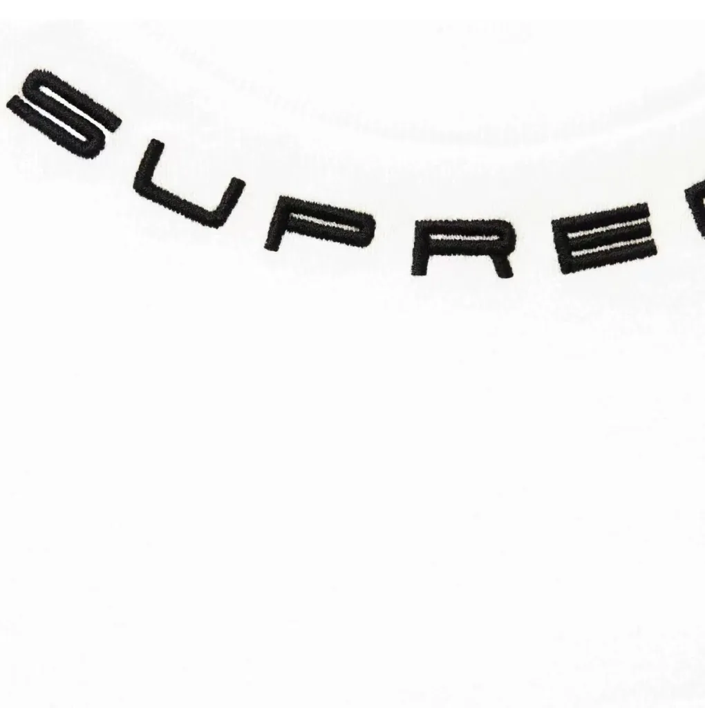 SUPREME COLLAR LOGO TOP TEE S M L XL