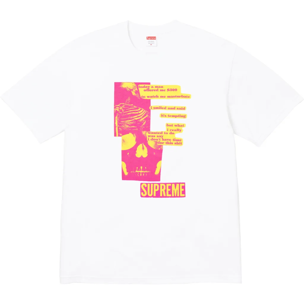 SUPREME 25SS ANATOMY TEE S M L XL