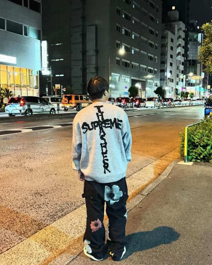 SUPREME THARSHER logo S M L XL