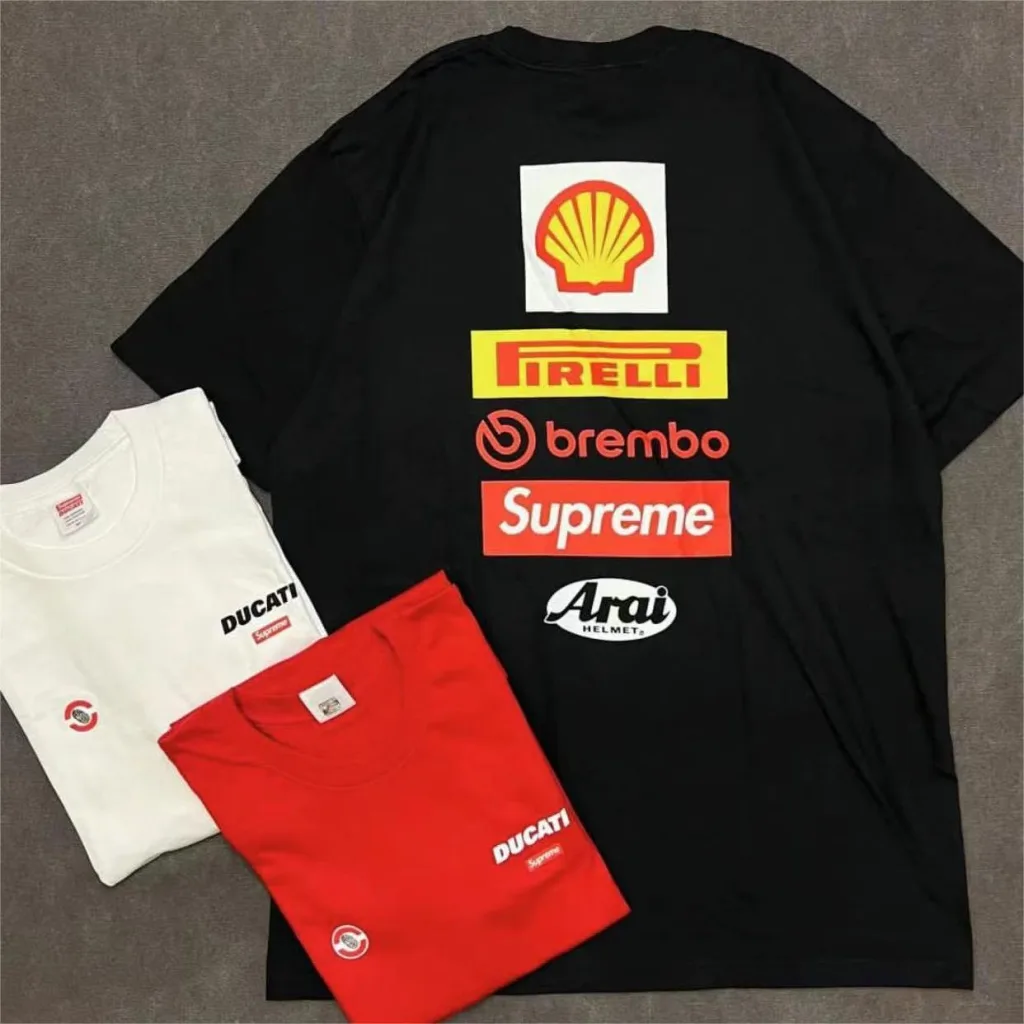 SUPREME DUCATI SS24 LOGO TEE S M L XL