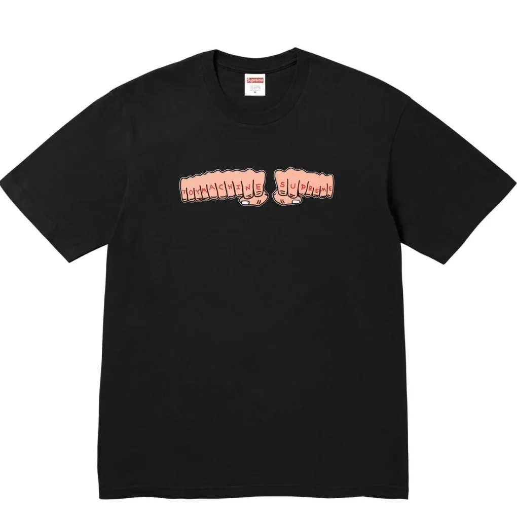 Supreme 24SS TOY MACHINE FIST TEE S M L XL