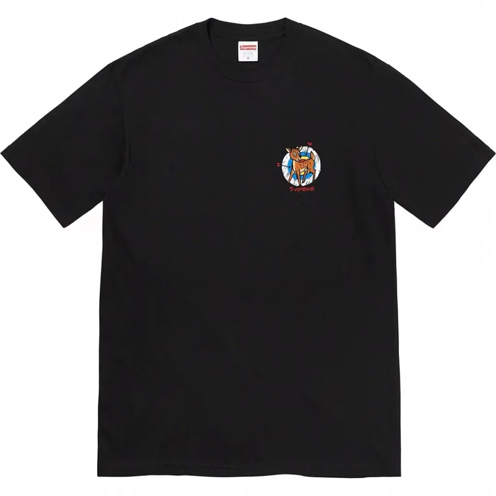 Supreme 22SS Deer Tee Logo S M L XL