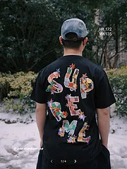 Supreme 24SS Patchwork Tee Logo S M L XL