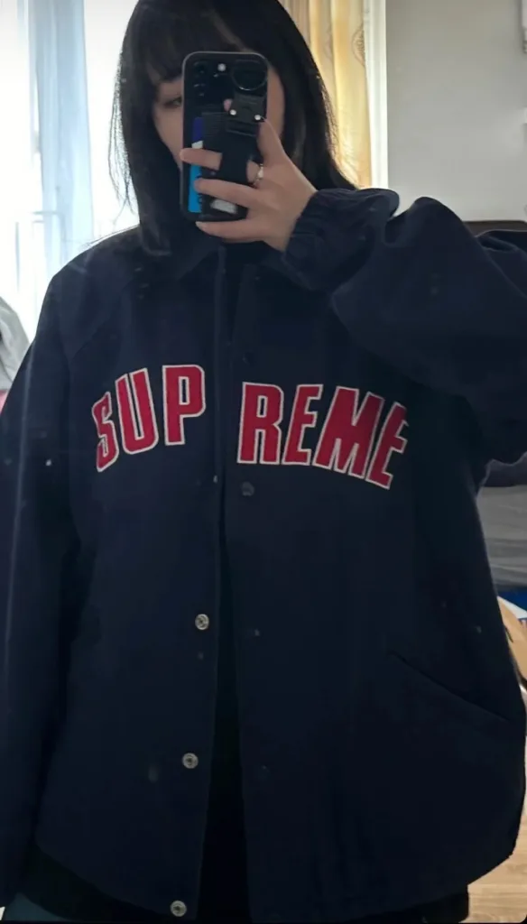 SUPREME SS24 CRACKED COACHES JACKET S M L XL