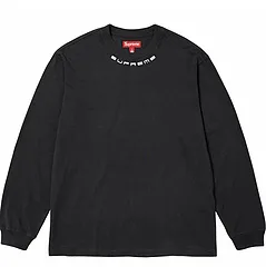 SUPREME COLLAR LOGO TOP TEE S M L XL