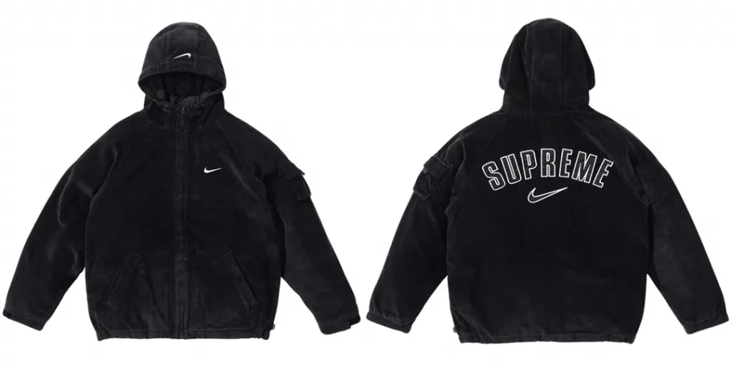 Supreme Nike Arc Corduroy Hooded Jacket S M L XL