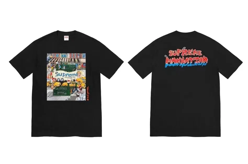 Supreme SS22 Manhattan tee S M L XL