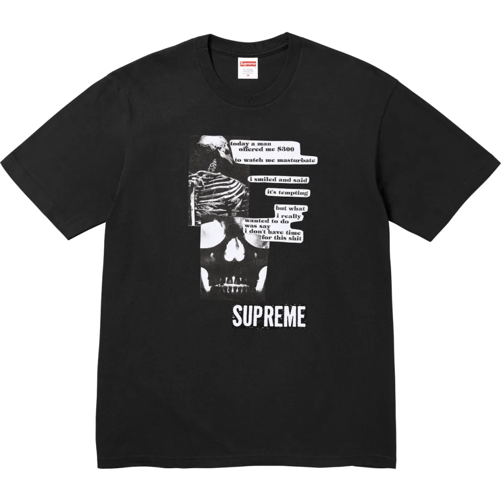 SUPREME 25SS ANATOMY TEE S M L XL