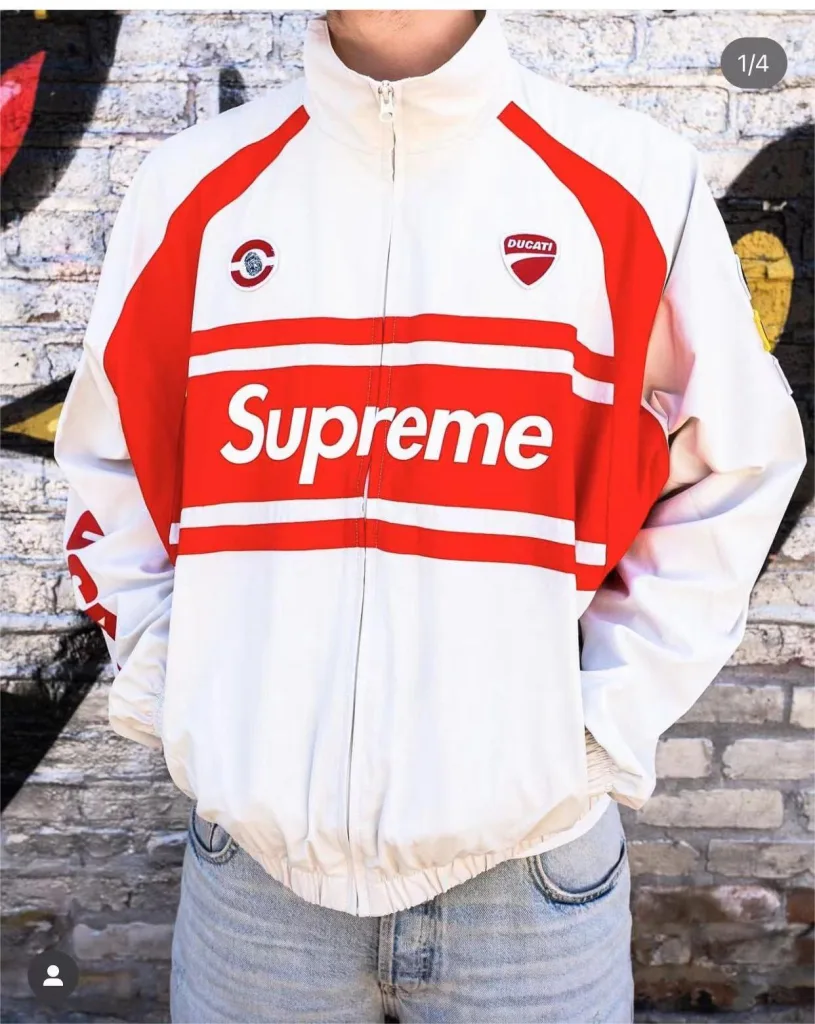 Supreme 24SS Ducati Track Jacket S M L XL