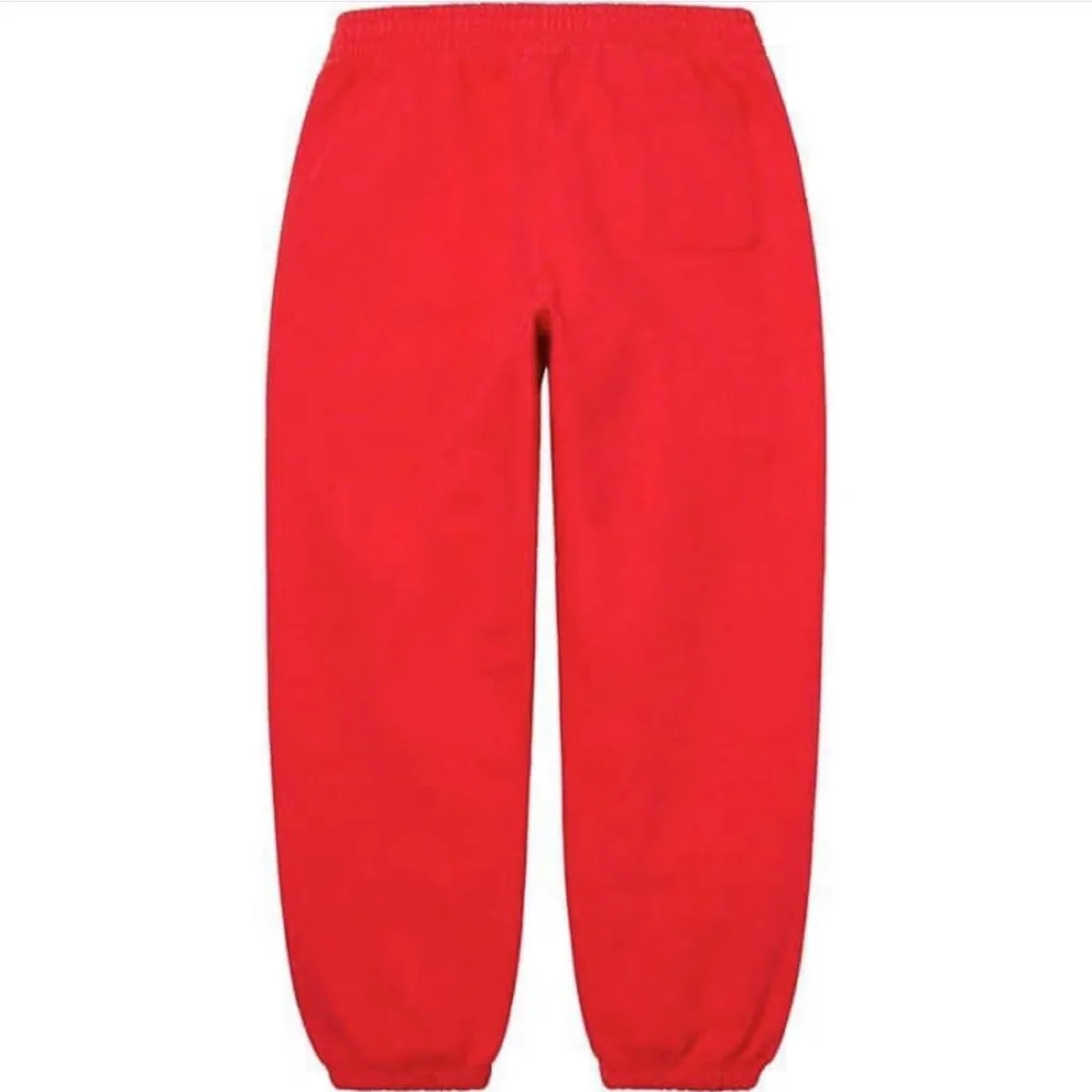 Supreme 22FW Satin Applique Sweatpant logo S M L XL