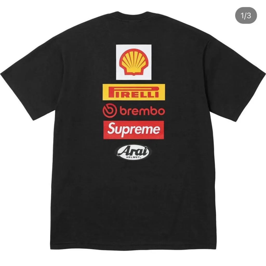 SUPREME DUCATI SS24 LOGO TEE S M L XL