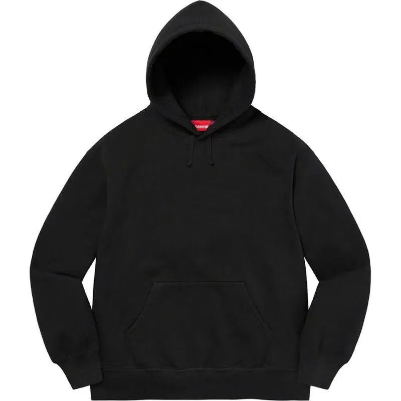 S032#1601902 Supreme 22FW Satin Appliqué Hooded Sweatshirt S M L XL