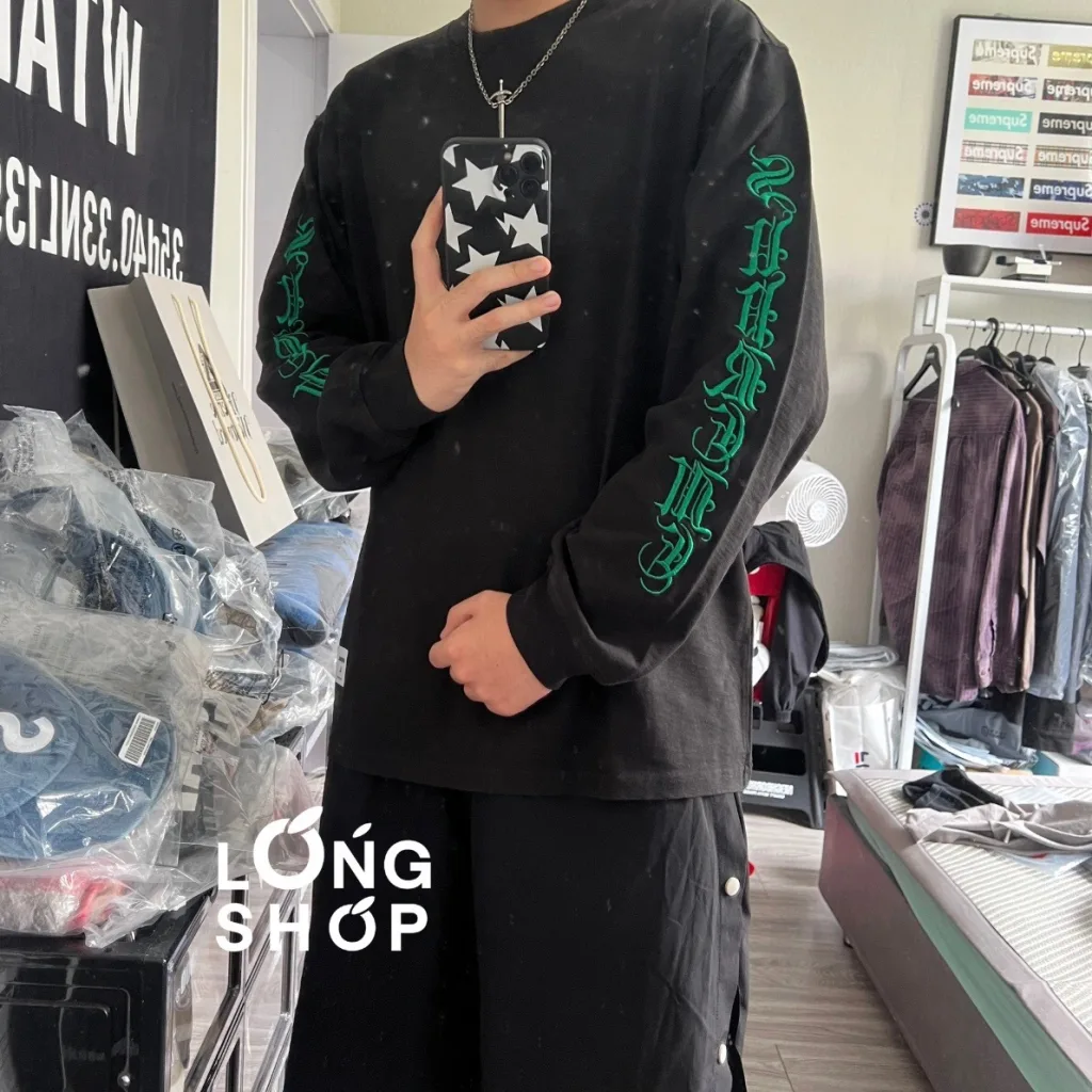SUPREME FW24 OLD ENGLISH L/S TEE S M L XL