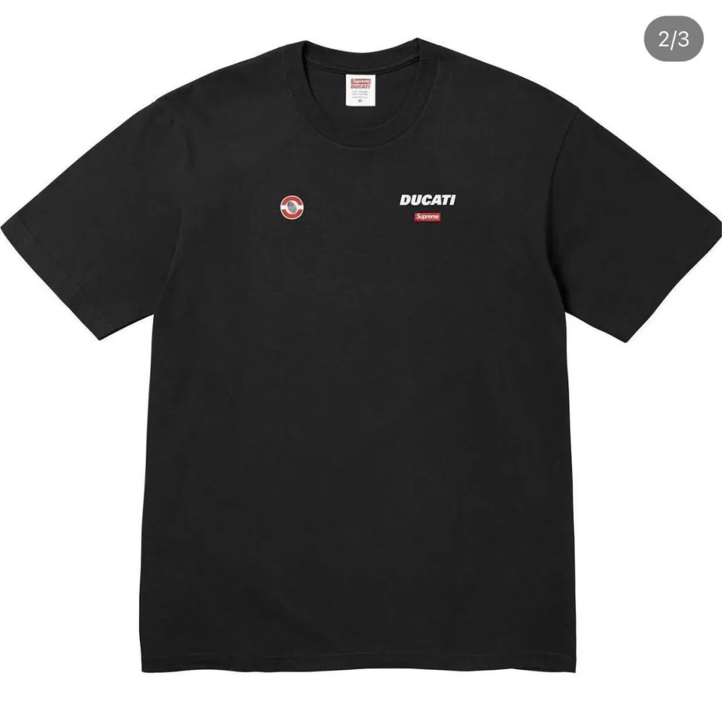 SUPREME DUCATI SS24 LOGO TEE S M L XL
