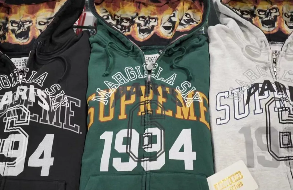 Supreme 24SS Maison Margiela Zip Up Hooded MM6 S M L XL