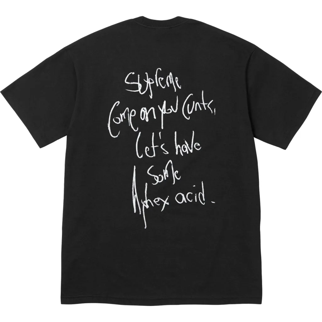 Supreme 25SS Aphex Twin Tee S M L XL