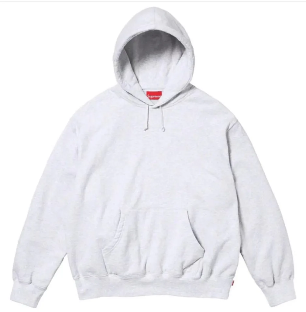 Supreme FW23 SATIN HOODIE LOGO S M L XL