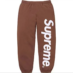Supreme 22FW Satin Applique Sweatpant logo S M L XL
