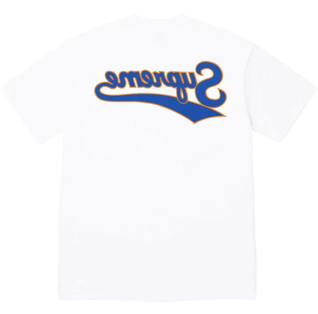 SUPREME SS24 BACKWARDS TEE logo S M L XL